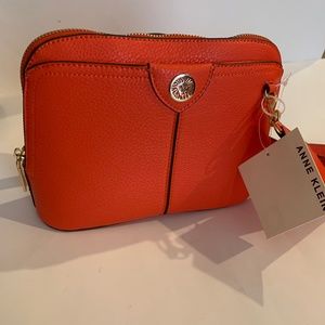 New*  ORANGE Purse, Crossbody bag Anne Klein